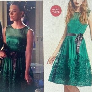 Tiny Hart of Dixie NEW Dress sz 12 NWT Green